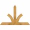 Ekena Millwork Richland Rough Sawn Timber Gable Bracket, Western Red Cedar, 48"W x 32"H x 4"D x 4"F, 16/12 Pitch GBW048X32X0404RIC00RWR - alternate 1